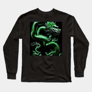 The Dragon Green Long Sleeve T-Shirt